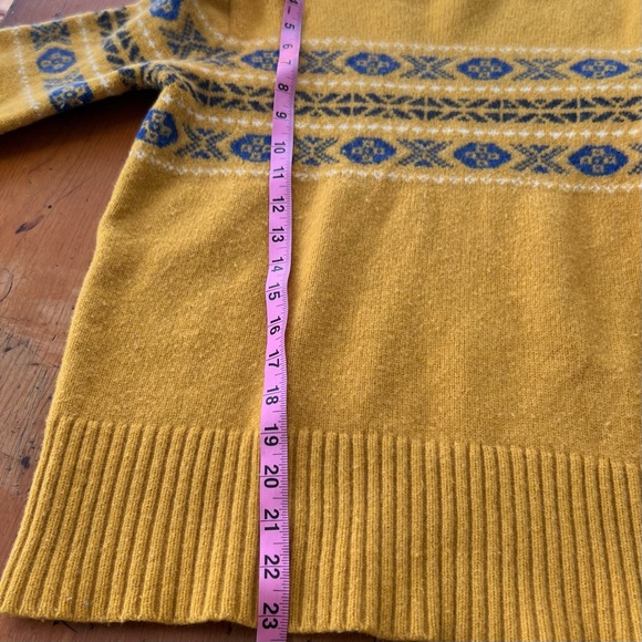 JW Anderson x Uniqlo Wool Fair Isle Sweater Size Medium - Picture 7 of 7